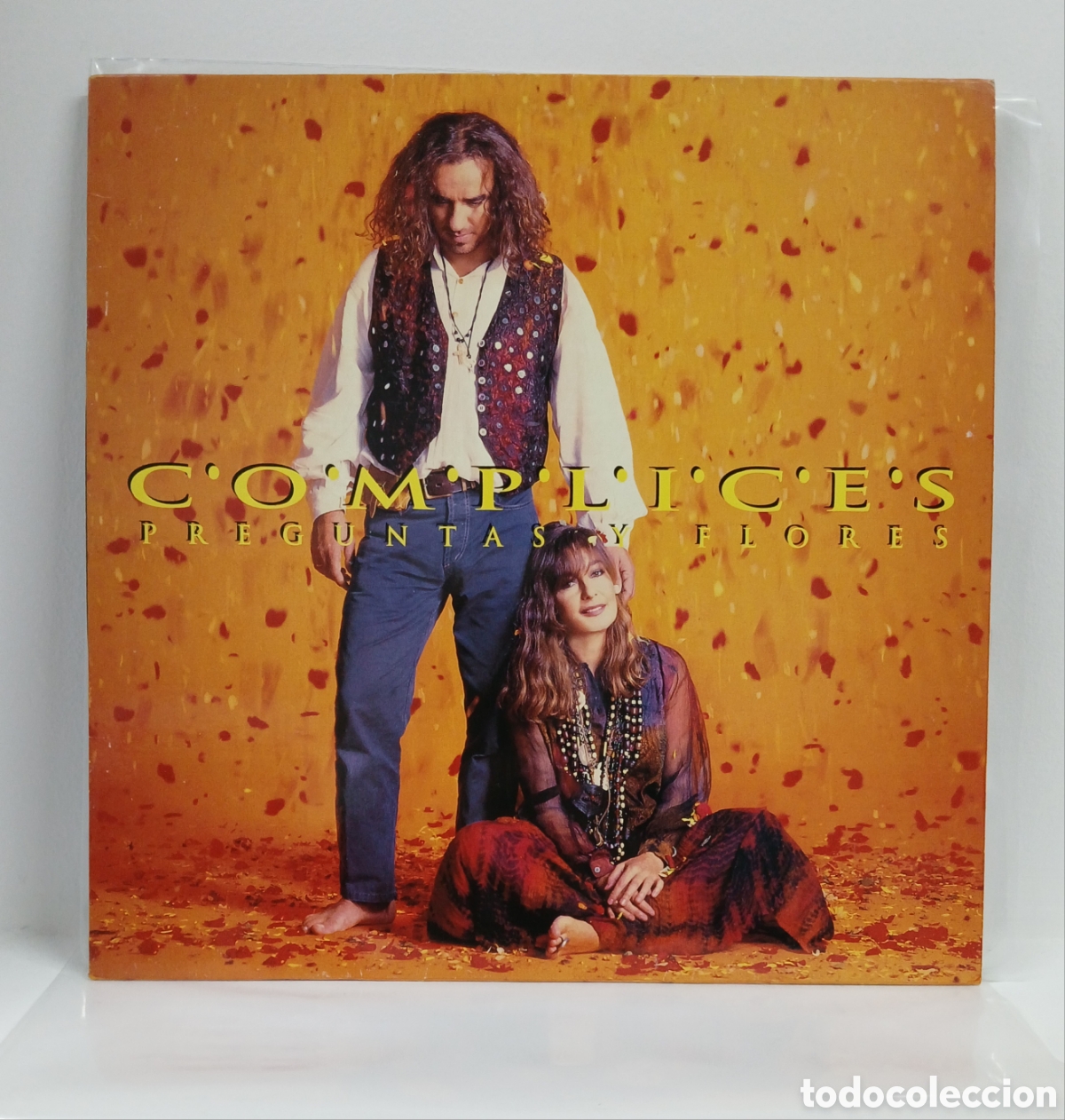 Discos de vinilo: COMPLICES &rdquo; PREGUNTAS Y FLORES&rdquo; LP. ORIG. SPAIN. 1993
