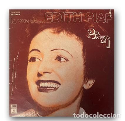 Discos de vinilo: Edith Piaf &ndash; La Voz De... Edith Piaf DLP