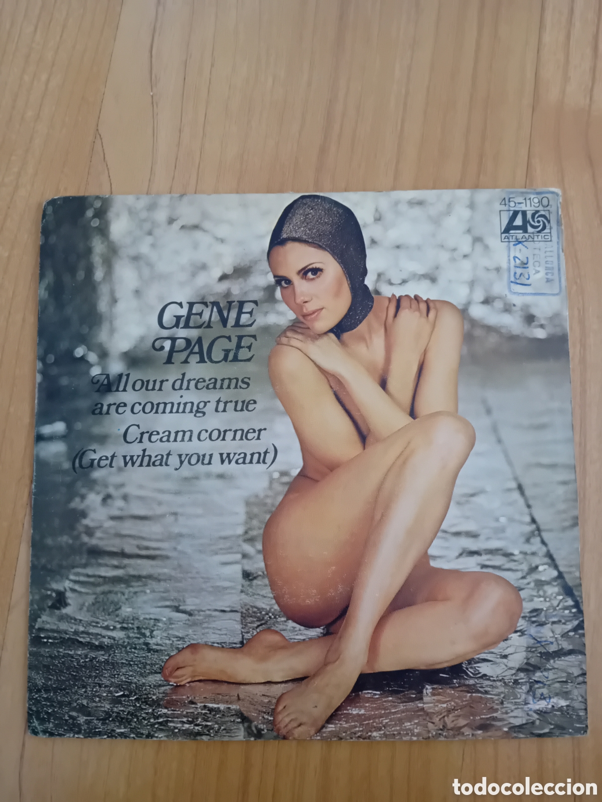 Discos de vinilo: GENE PAGE. ALL OUR DREAMS ARE COMMING TRUE