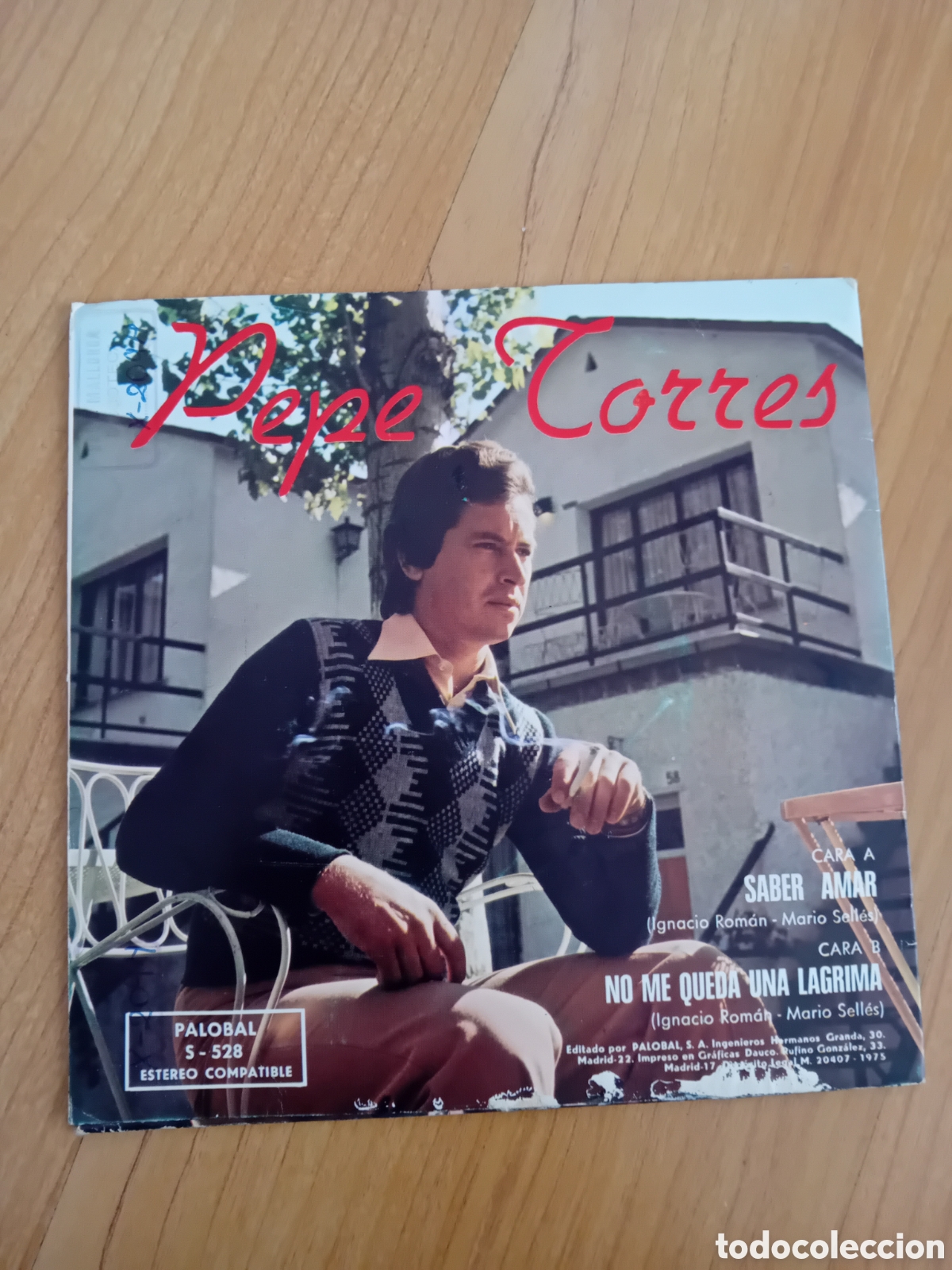 Discos de vinilo: PEPE TORRES. SABER AMAR - Foto 2