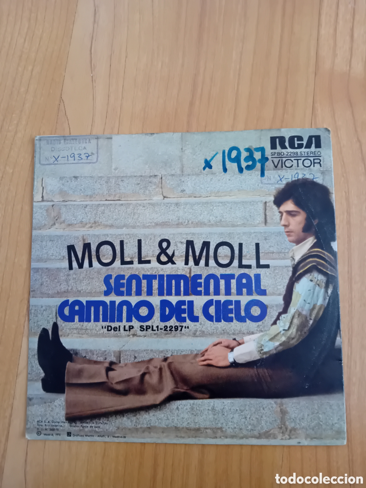 Discos de vinilo: MOLL & MOLL. SENTIMENTAL. CAMINO DEL CIELO - Foto 1
