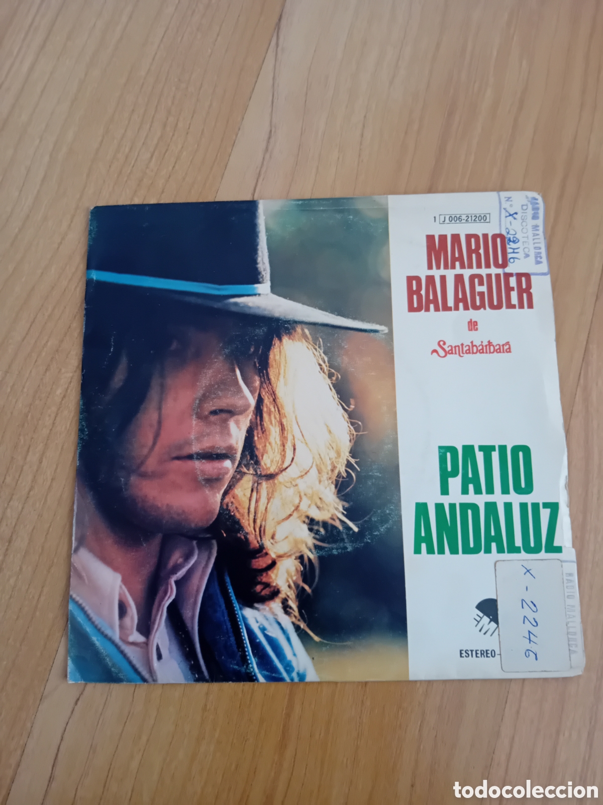 Discos de vinilo: MARIO BALAGUER. PATIO ANDALUZ