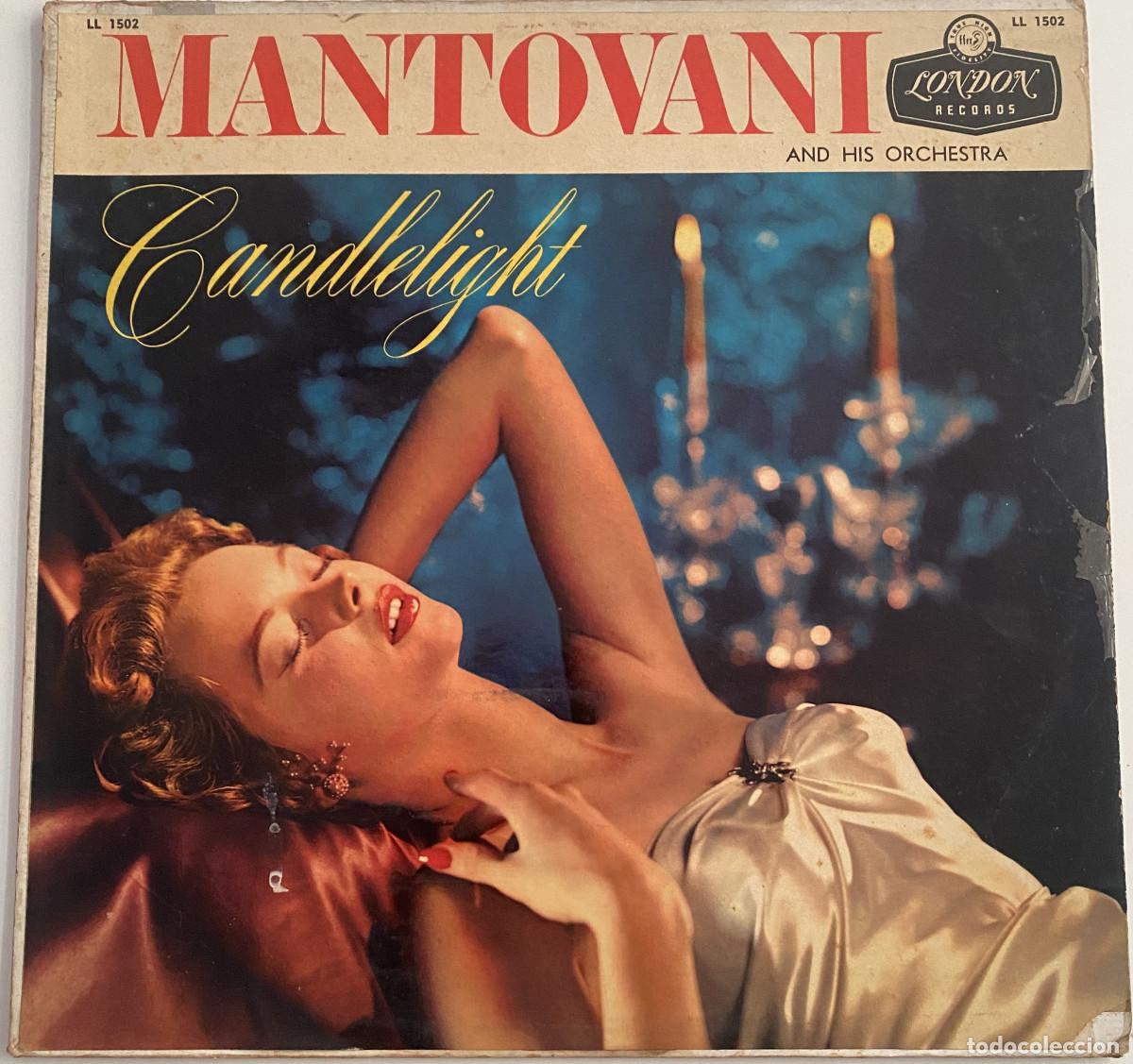 Discos de vinilo: MANTOVANI - CANDLELIGHT - 1956 - LONDON RECORDS - VER FOTOS