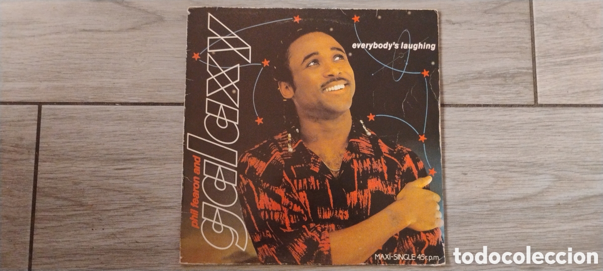 Discos de vinilo: PHIL FEARON AND GALAXY-EVERYBODY'S LAUGHING-MAXI-ISLAND RECORDS/SPAIN-IB