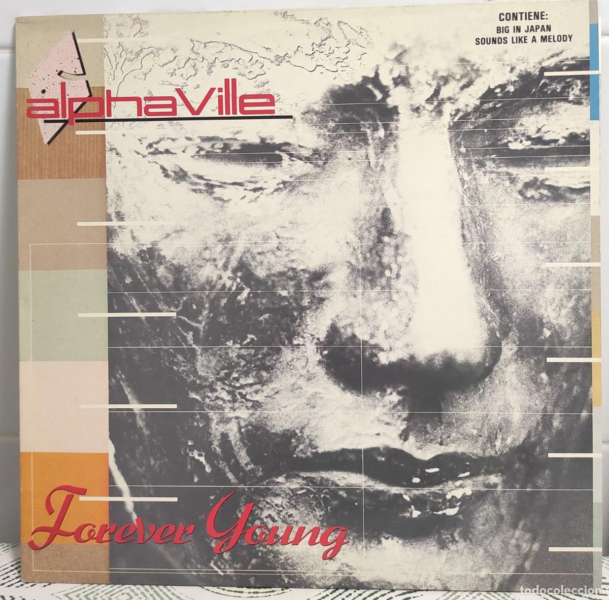 Discos de vinilo: ALPHAVILLE - FOREVER YOUNG - VINILO EDICION ESPA&Ntilde;OLA - 1984