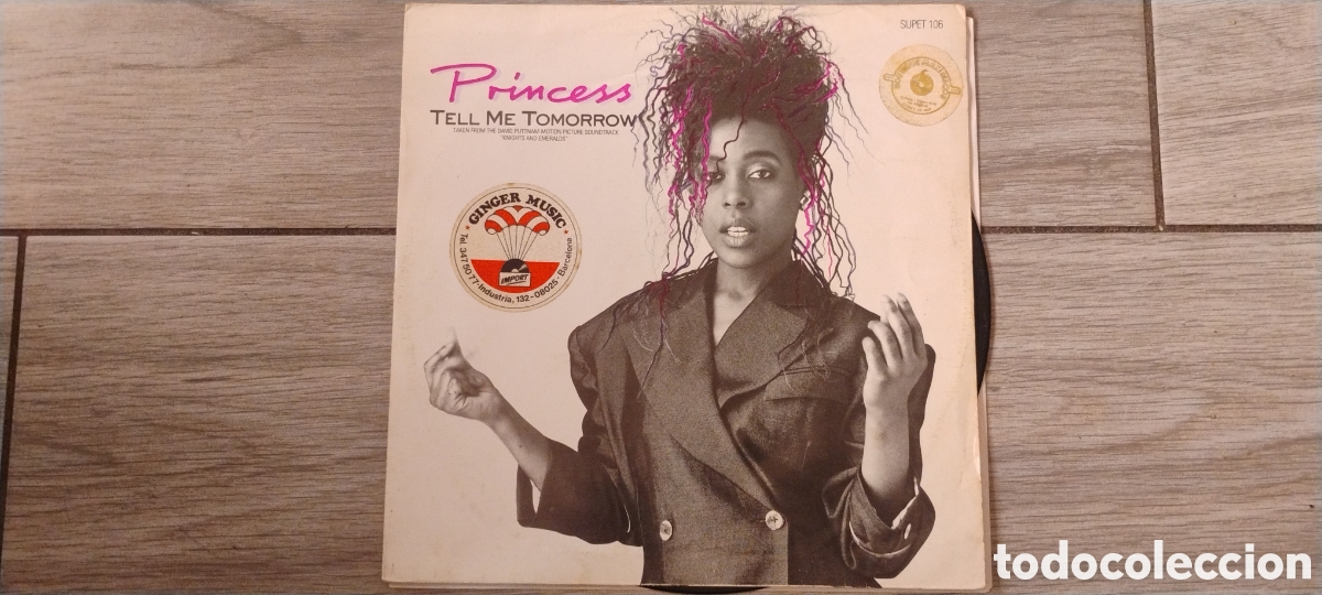 Discos de vinilo: PRINCESS-TELL ME TOMORROW-MAXI-SUPREME RECORDS/UK-IB