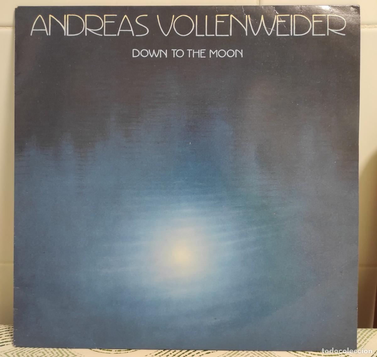 Discos de vinilo: Andreas Vollenweider &lrm;&ndash; Down To The Moon - CBS SPAIN - 1986