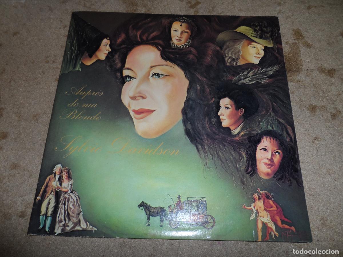 Discos de vinilo: Sylvie Davidson &ndash; Aupr&egrave;s De Ma Blonde (FRANCE 1977) (2 LPS)