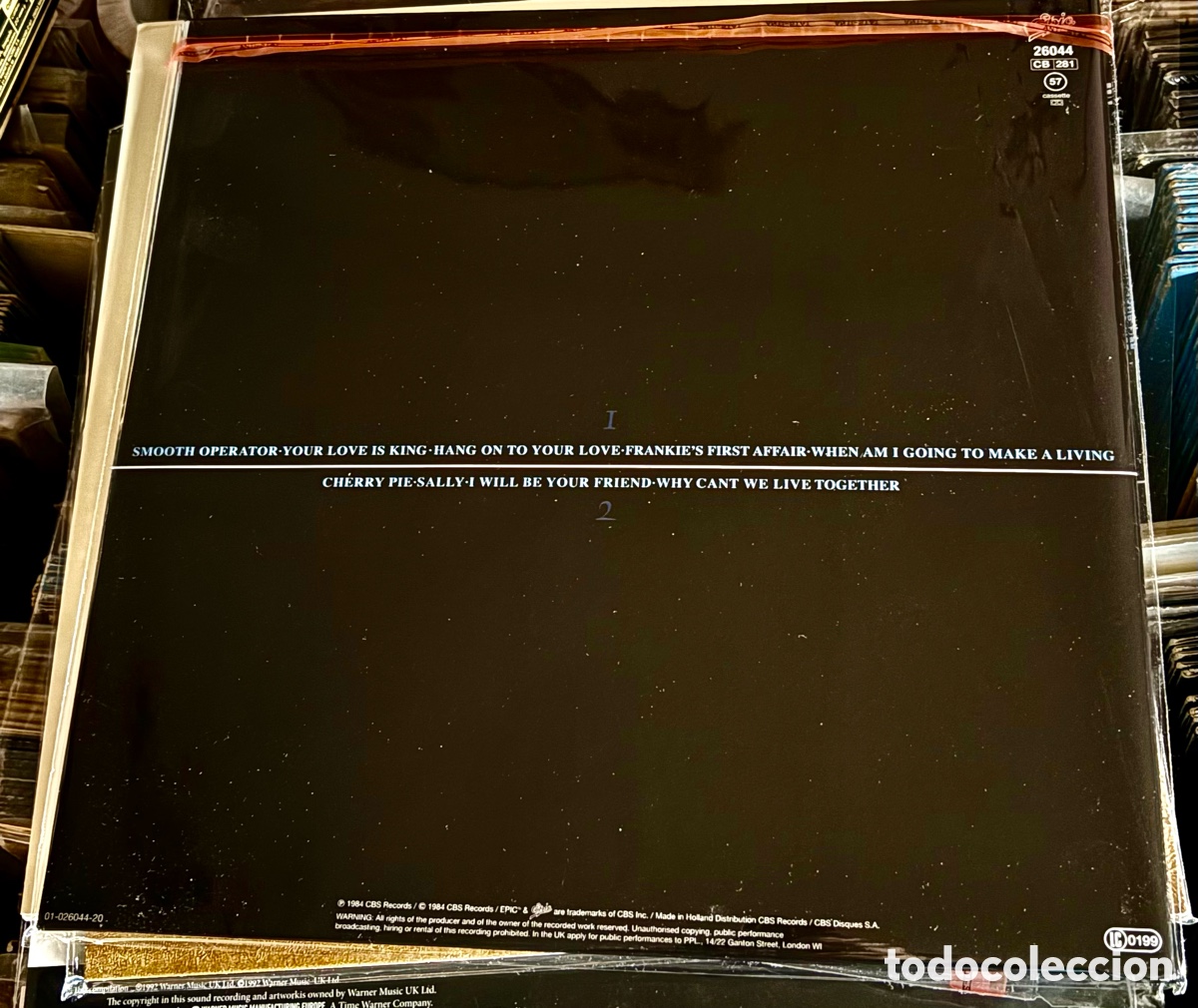 Discos de vinilo: Sade - Diamond Life vinilo - Foto 2