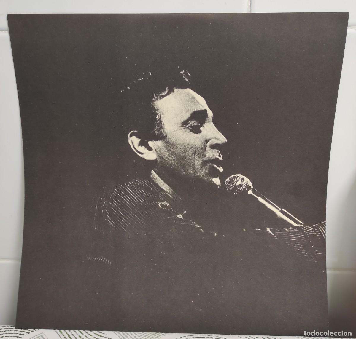 Discos de vinilo: AZNAVOUR EN ESPA&Ntilde;OL - DOBLE VINILO - Foto 2