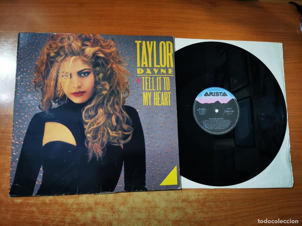 Discos de vinilo: TAYLOR DAYNE Tell it to my heart 12&rdquo; MAXI SINGLE VINILO PROMO DEL A&Ntilde;O 1987 CONTIENE 4 TEMAS