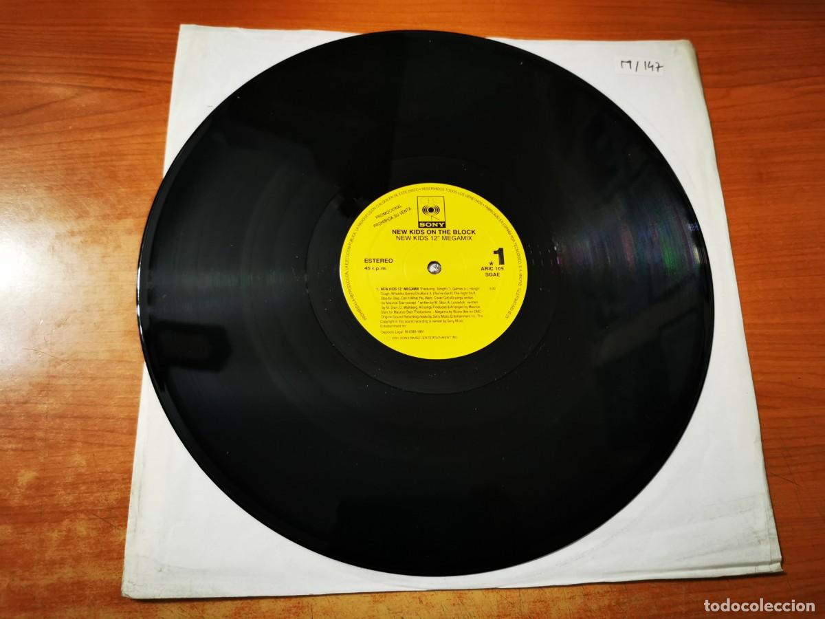 Discos de vinilo: NEW KIDS ON THE BLOCK New Kids 12&rdquo; MEGAMIX 12&rdquo; MAXI SINGLE VINILO PROMO 1991 ESPA&Ntilde;A NKOTB 3 TEMAS