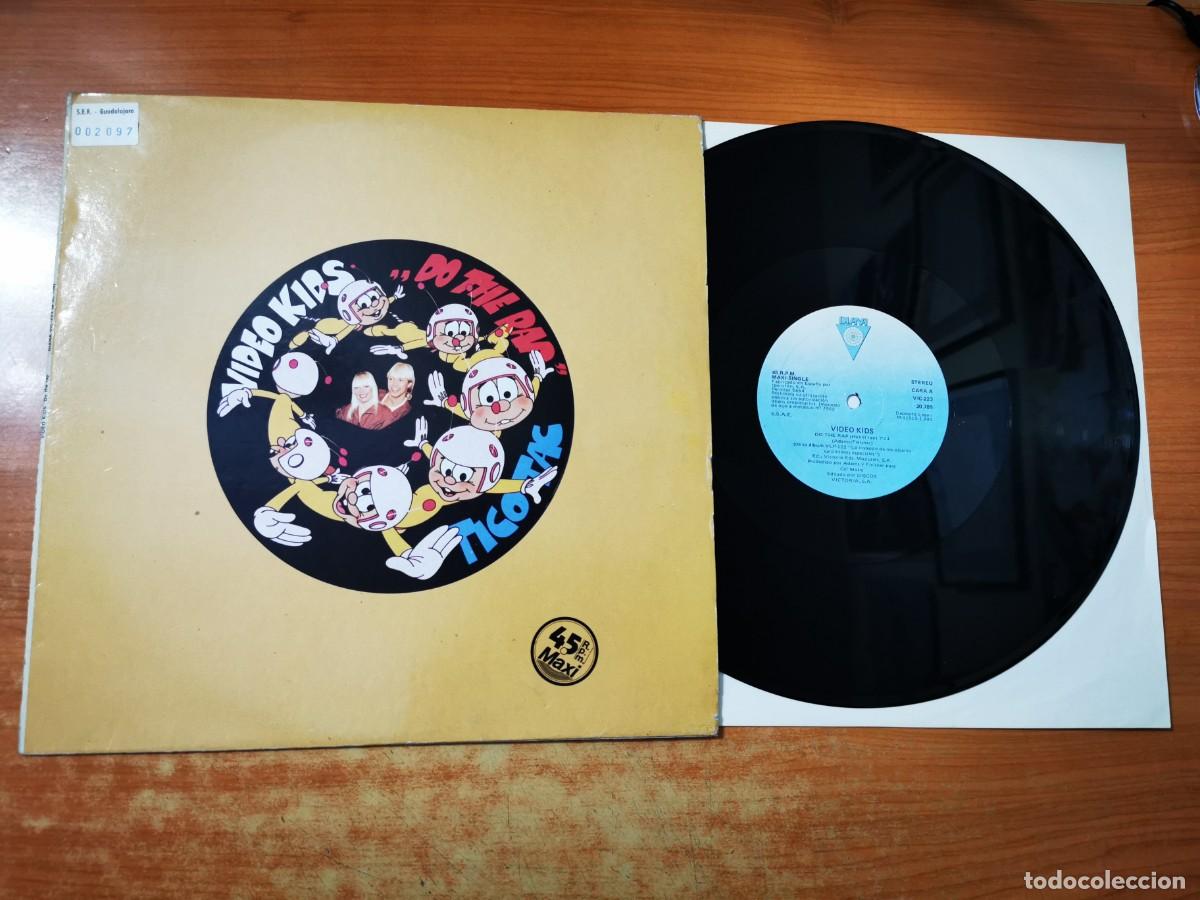 Discos de vinilo: VIDEO KIDS Do the rap 12&rdquo; MAXI SINGLE VINILO DEL A&Ntilde;O 1985 ESPA&Ntilde;A ITALO DISCO CONTIENE 2 TEMAS