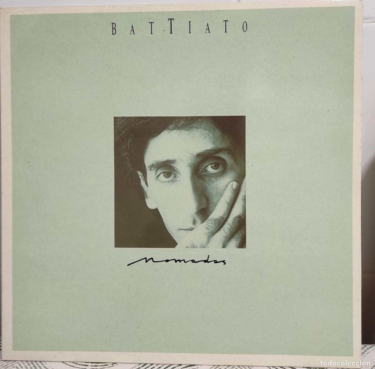 Discos de vinilo: Battiato &lrm;&ndash; Nomadas VINILO EDICION ESPA&Ntilde;OLA EMI 1987