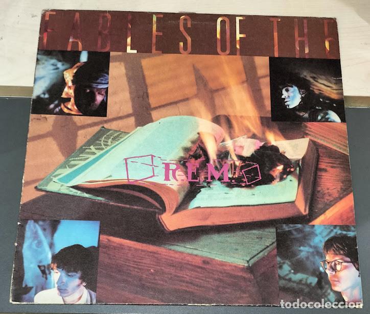 Discos de vinilo: R.E.M. - Fables Of The Reconstruction - LP I.R.S. Records ref. ILP 465380. Ed. europea.