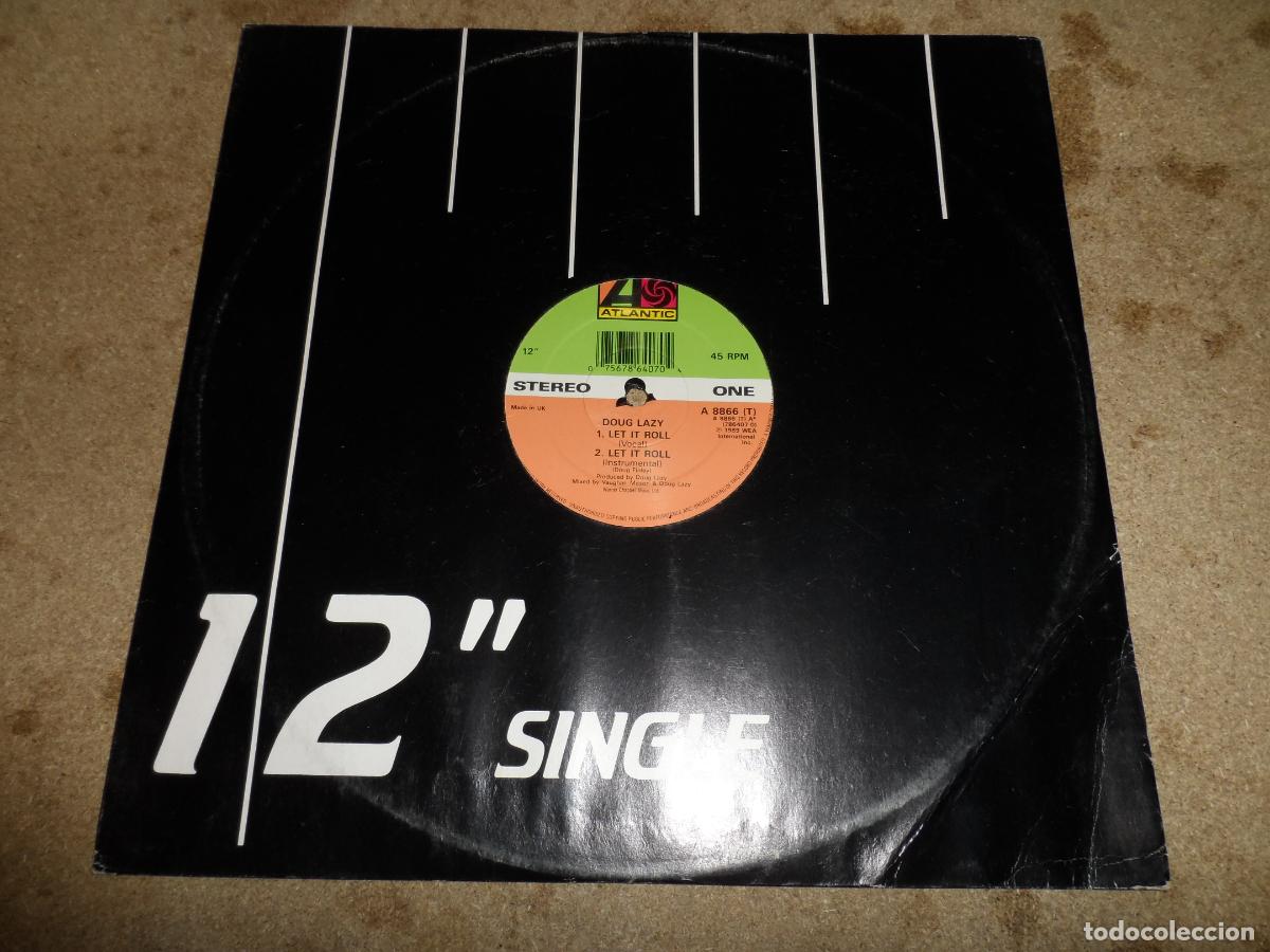 Discos de vinilo: Doug Lazy - Let It Roll (UK 1989) - Foto 1