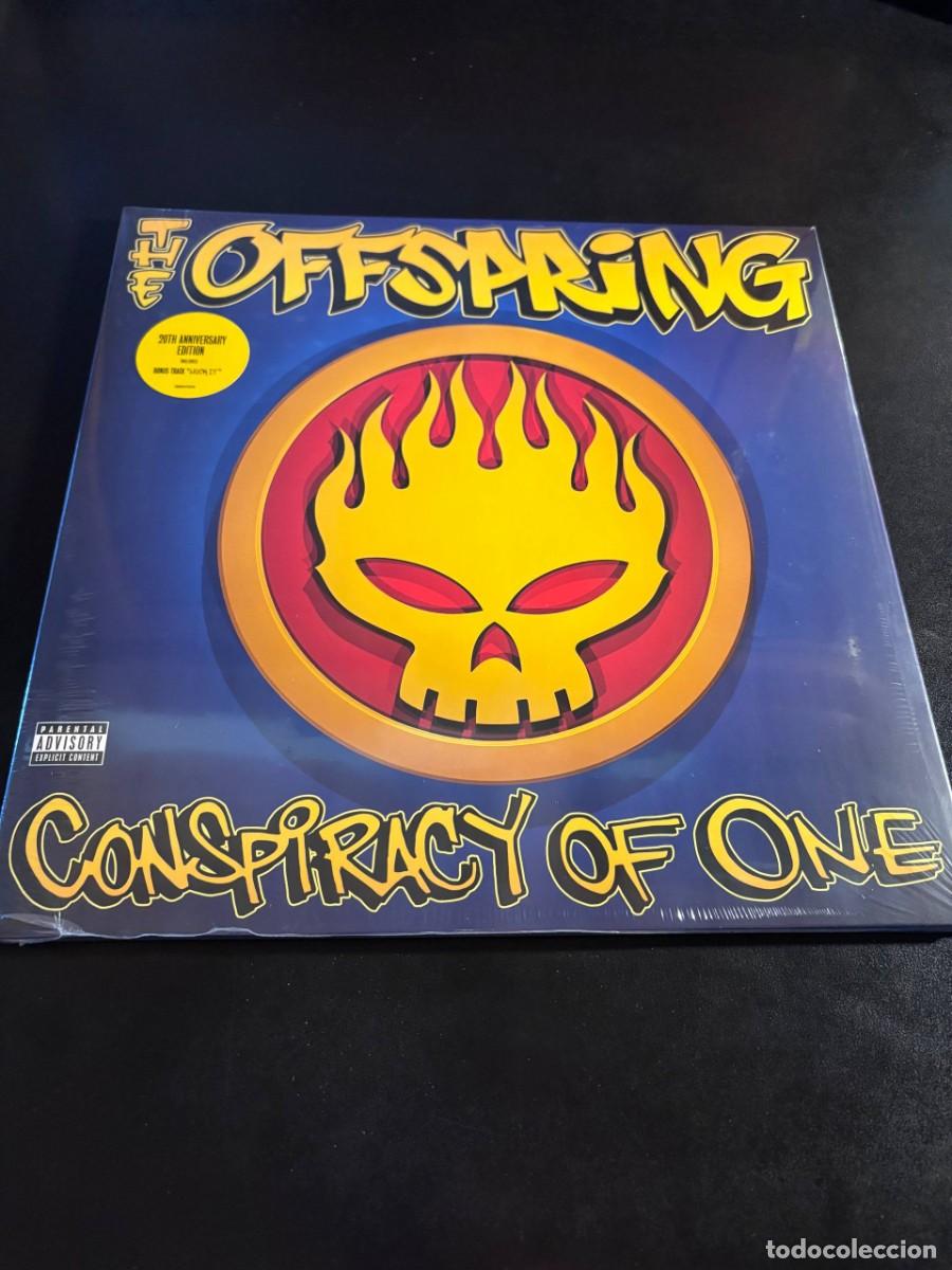 Discos de vinilo: The Offspring Conspiracy Of One Disco de vinilo plata 20 aniversario + bonus track LP punk rock