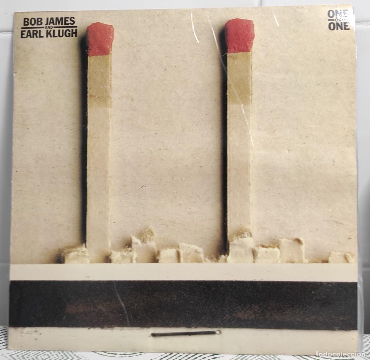 Discos de vinilo: Bob James & Earl Klugh &lrm;&ndash; One On One - EDICION VINILO ESPA&Ntilde;OLA SELLO CBS 1980