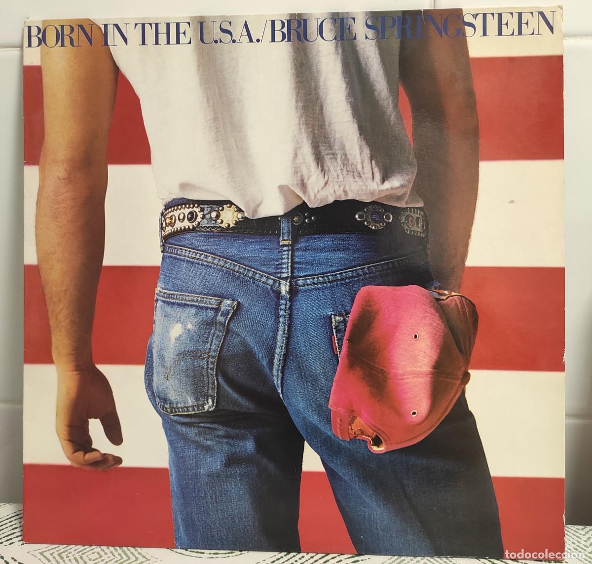 Discos de vinilo: Bruce Springsteen &lrm;&ndash; Born In The U.S.A. VINILO EDICION ESPA&Ntilde;OLA 1984 CBS