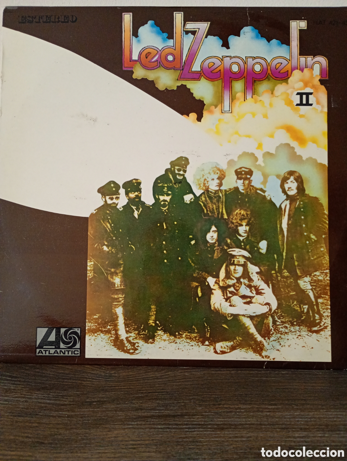 Discos de vinilo: Led Zeppelin, II 1969. HATS 421-43. Primera edici&oacute;n espa&ntilde;ol en buen estado