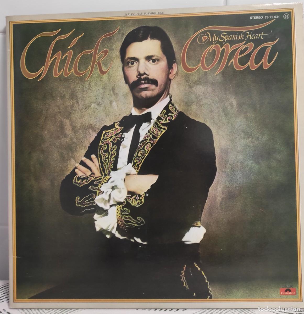 Discos de vinilo: Chick Corea &lrm;&ndash; My Spanish Heart - DOBLE VINILO EDICION ESPA&Ntilde;OLA 1972 SELLO POLYDOR, GATEFOLD