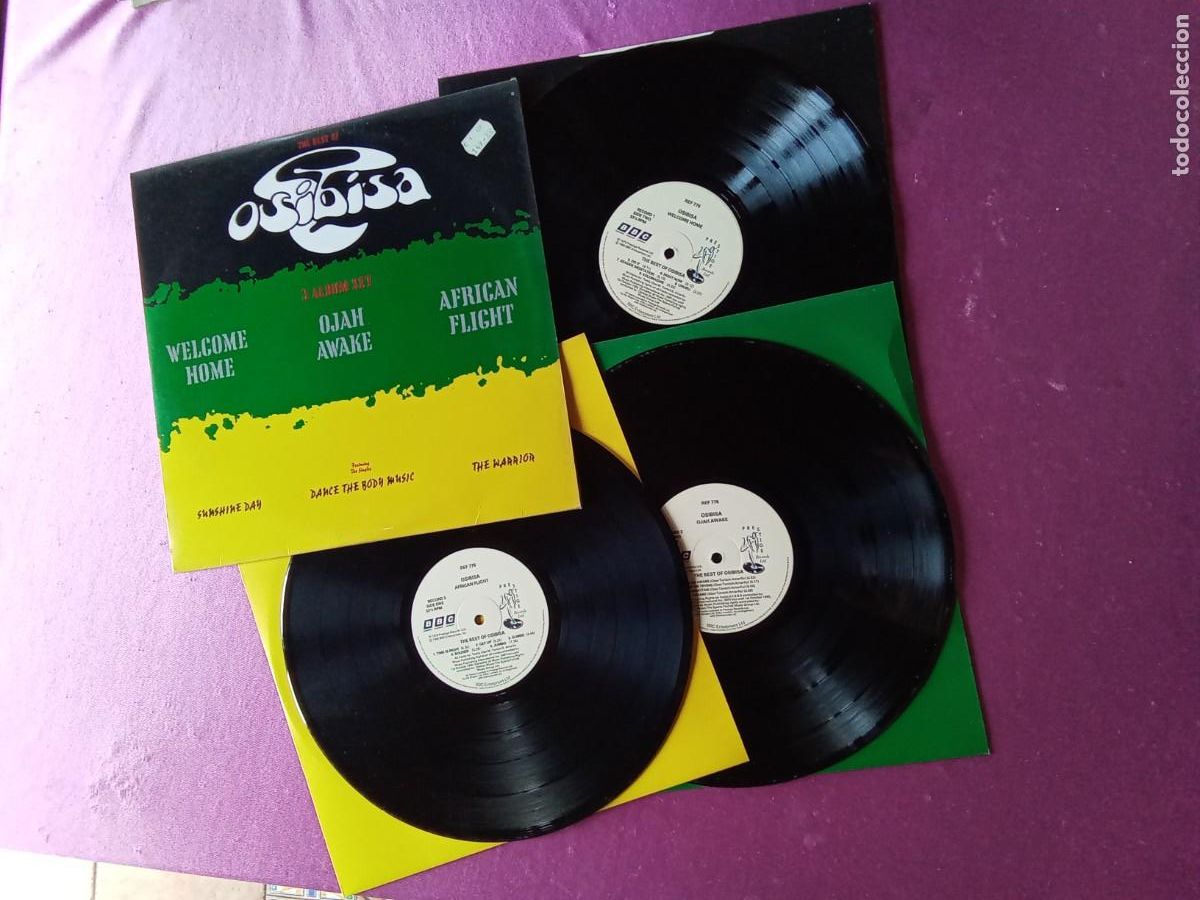 Discos de vinilo: OSIBISA TRIPLE 1975 LP L31 3