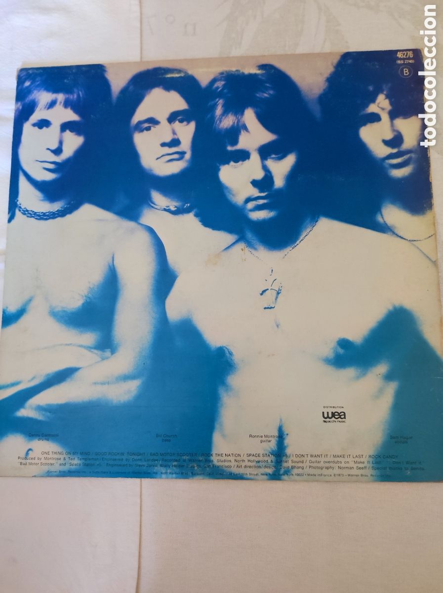 Discos de vinilo: RONNIE MONTROSE - MONTROSE - Foto 2