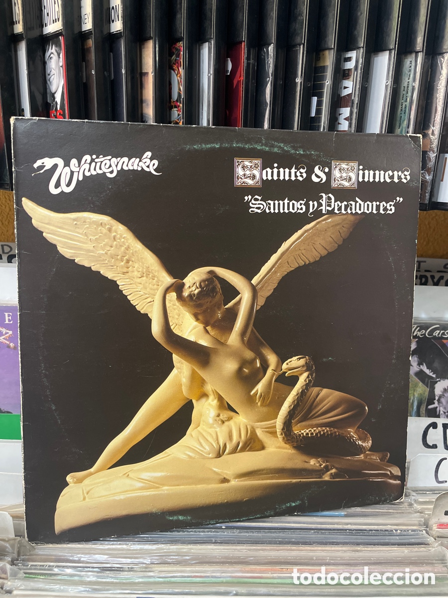 Discos de vinilo: whitesnake saints & sinners santos y pecadores
