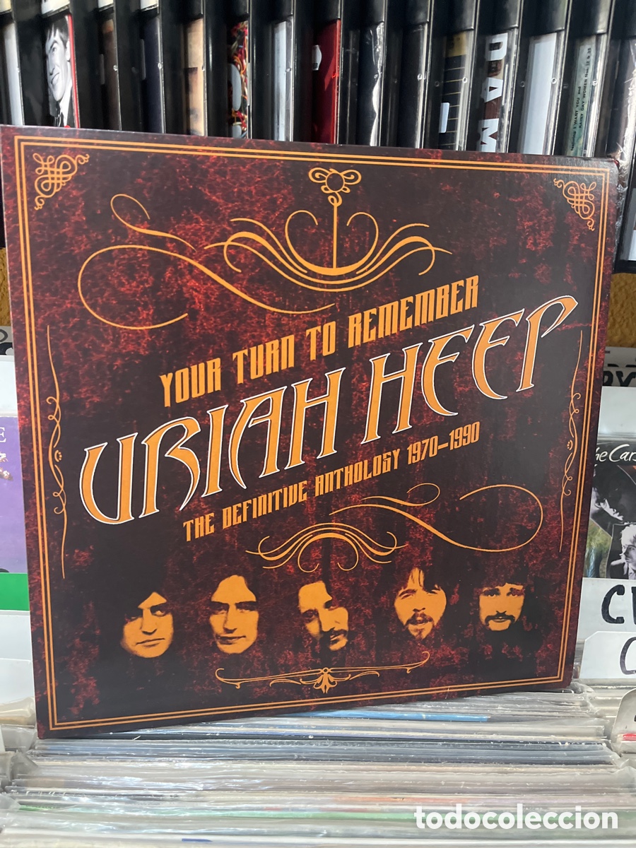 Discos de vinilo: urian heep your turn to remember