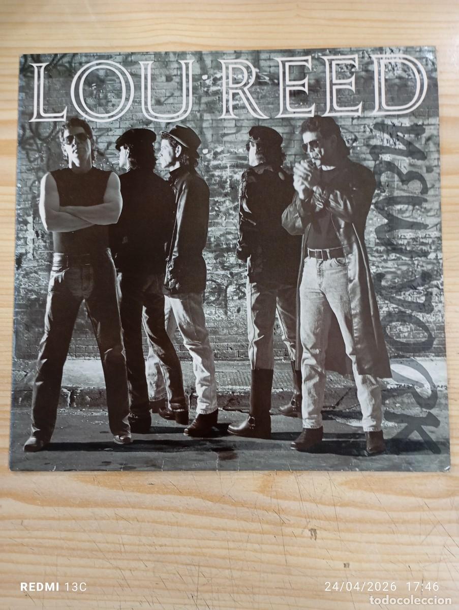 Discos de vinilo: Lp - Lou Reed &lrm;&ndash; New York - Edicion Europea 1989 - Gran copia