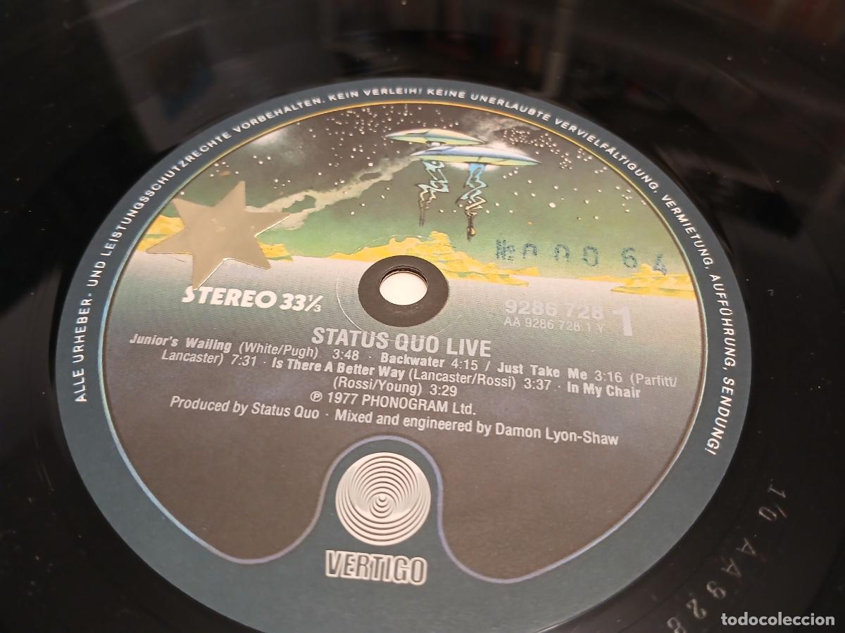 Discos de vinilo: Status Quo &lrm;&ndash; Live- 2 X LP disco vinilo - Foto 2