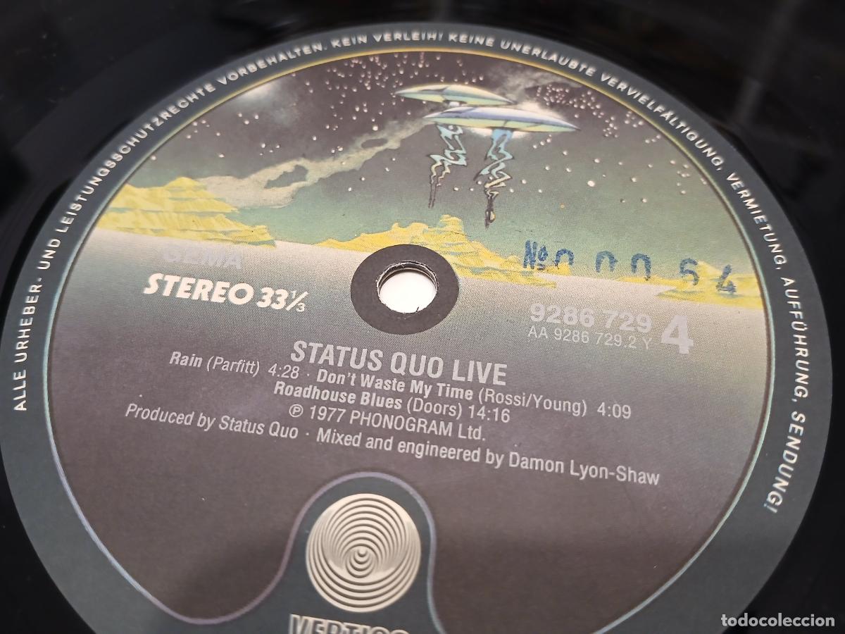 Discos de vinilo: Status Quo &lrm;&ndash; Live- 2 X LP disco vinilo - Foto 6