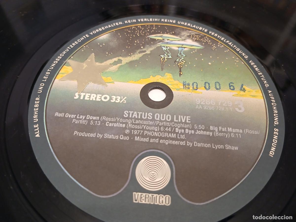 Discos de vinilo: Status Quo &lrm;&ndash; Live- 2 X LP disco vinilo - Foto 7