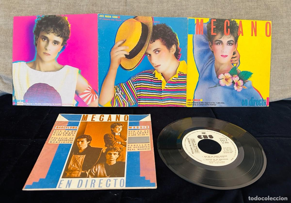 Discos de vinilo: MECANO EP EN DIRECTO PROMOCIONAL CON LIBRETO MUY RARO