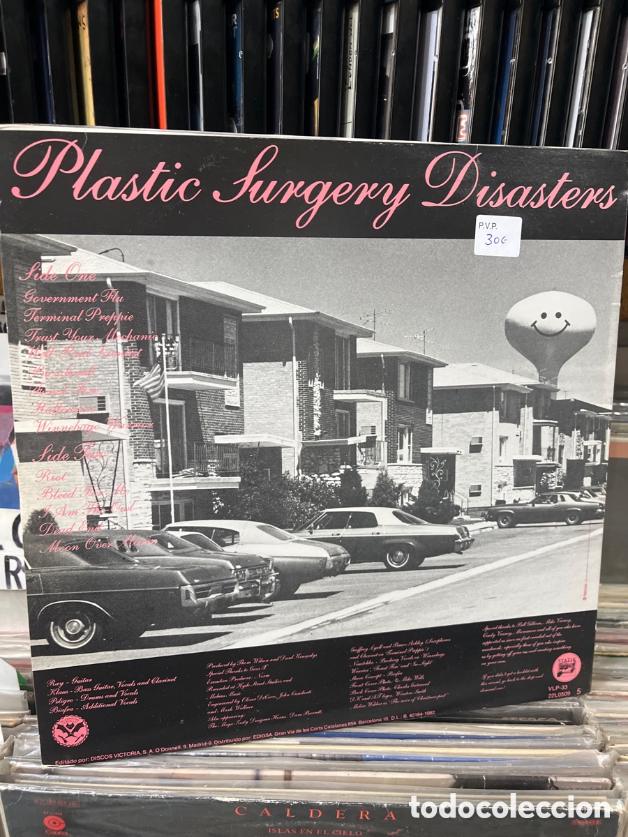 Discos de vinilo: dead kennedys plastic surgery disasters - Foto 2