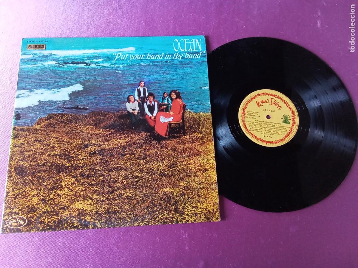 Discos de vinilo: OCEAN PUT YOUR HAND IN THE HAND 1971 LP L31 3