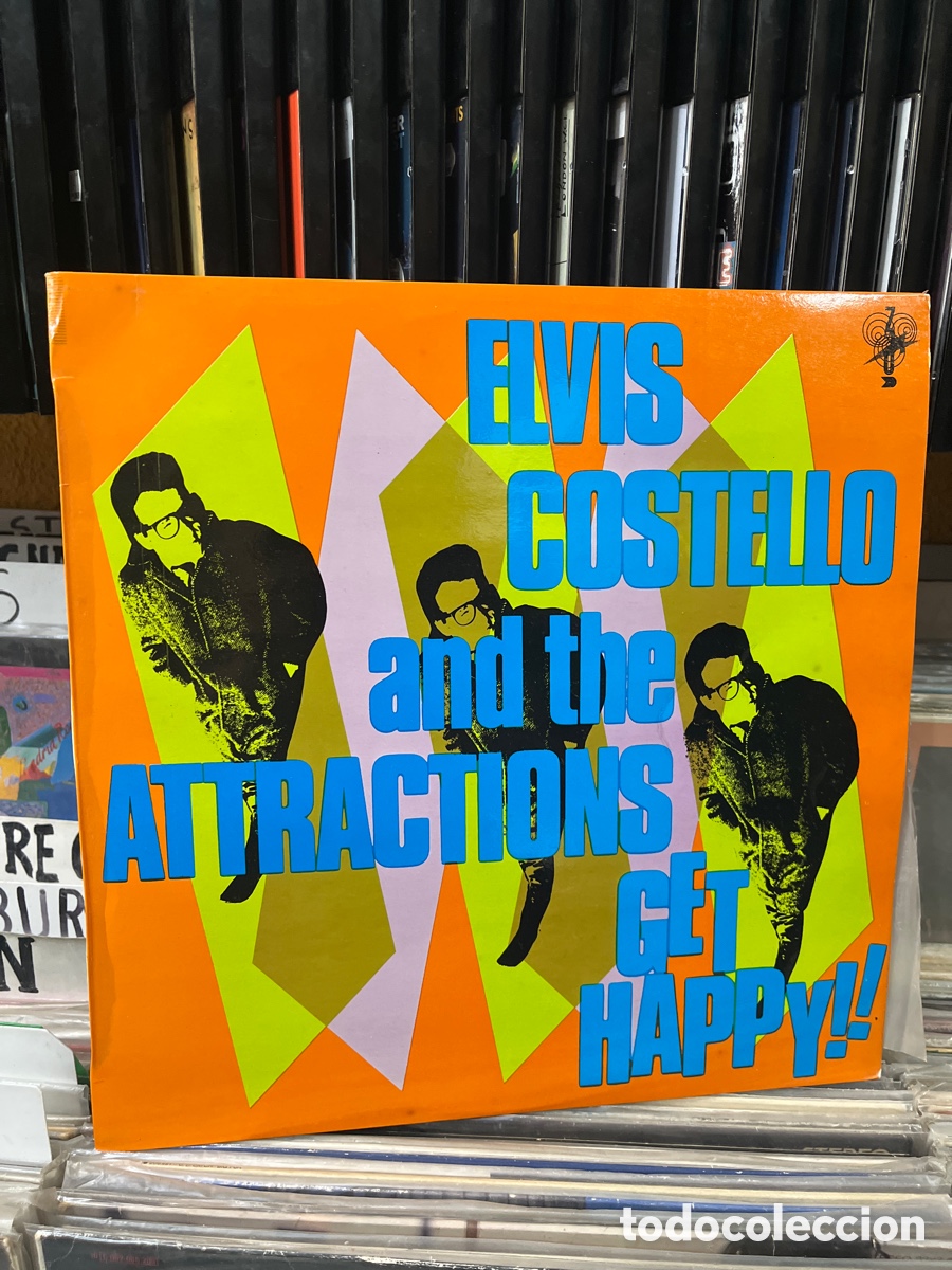 Discos de vinilo: elvis costello and the atractions get happy