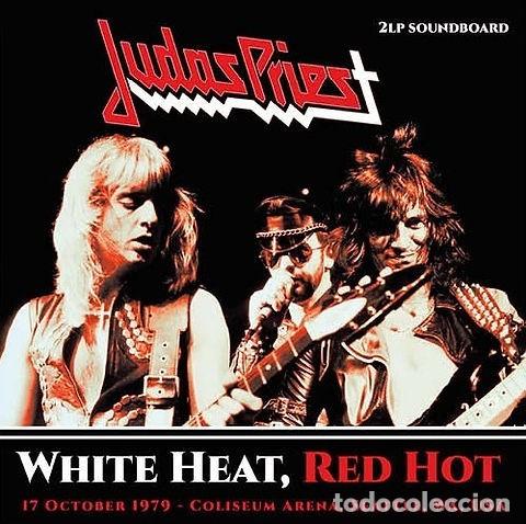 Discos de vinilo: DOBLE VINILO DE JUDAS PRIEST - WHITE HEAT , RED HOT - LEER DESCRIPCI&Oacute;N Y CONDICIONES DE VENTA