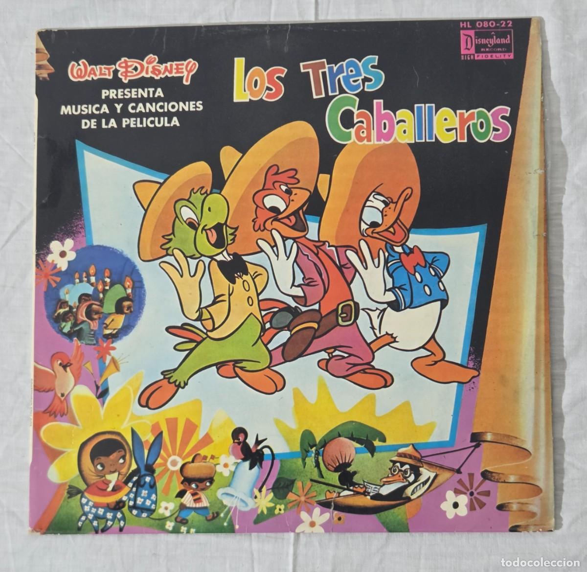 Discos de vinilo: LP Vinilo Walt Disney, Los tres caballeros