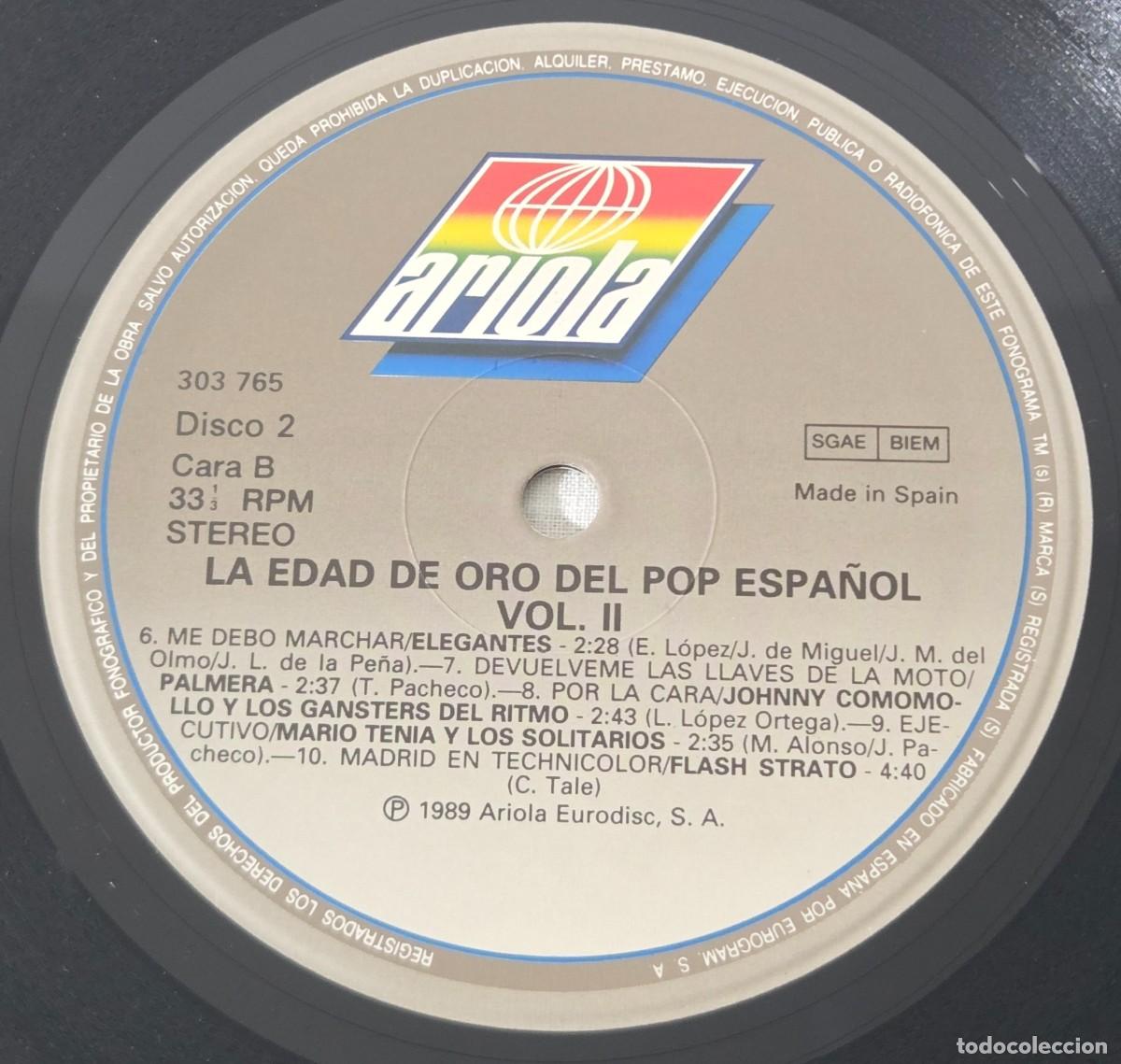 Discos de vinilo: Triple LP Vinilo La edad de oro del pop espa&ntilde;ol vol.2 - Foto 10
