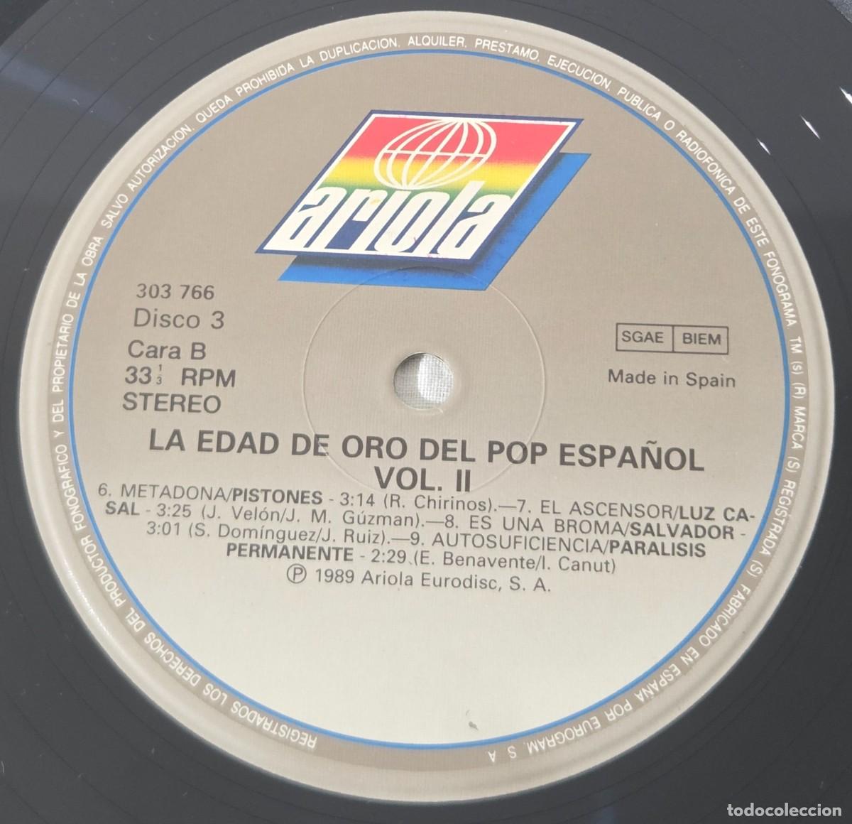 Discos de vinilo: Triple LP Vinilo La edad de oro del pop espa&ntilde;ol vol.2 - Foto 13