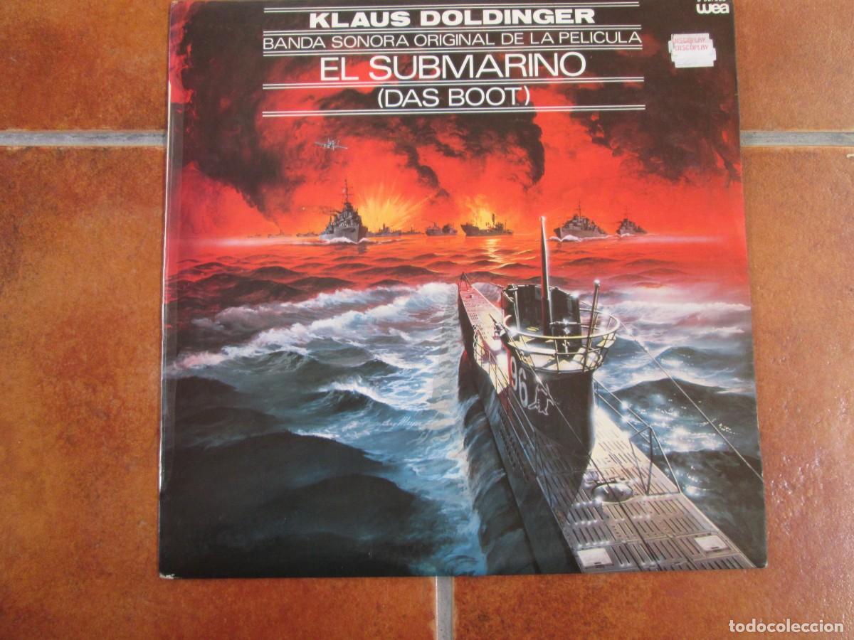 Discos de vinilo: KLAUS DOLDINGER - BSO El Submarino. LP, ed espa&ntilde;ola 12&rdquo; 1982. Magn&iacute;fico estado (VG+/NM)
