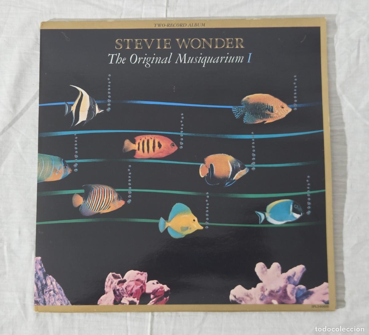 Discos de vinilo: Doble LP Vinilo Stevie Wonder, The Original Musiquarium l