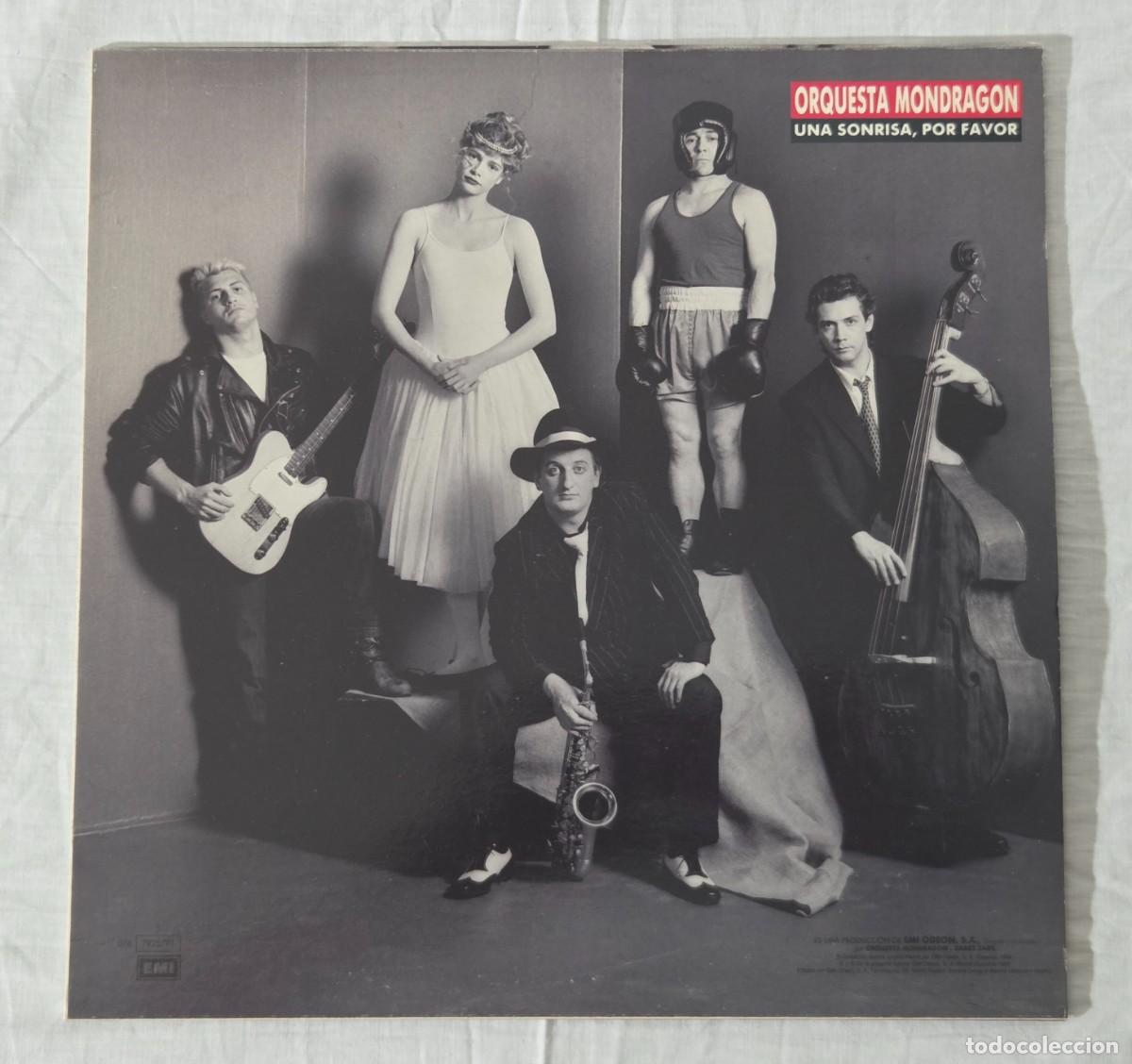 Discos de vinilo: LP Vinilo Orquesta Mondragon, Una sonrisa por favor