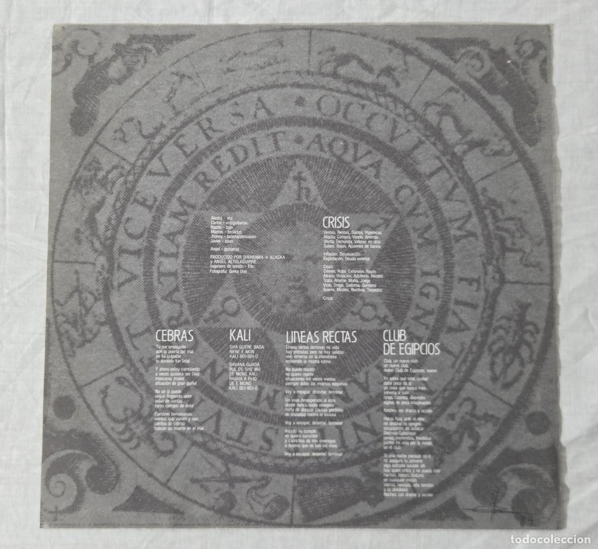 Discos de vinilo: LP Vinilo Alaska y Dinarama, Canciones profanas - Foto 6