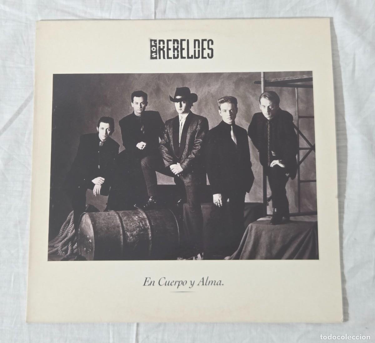 Discos de vinilo: LP Vinilo Los rebeldes, En cuerpo y alma