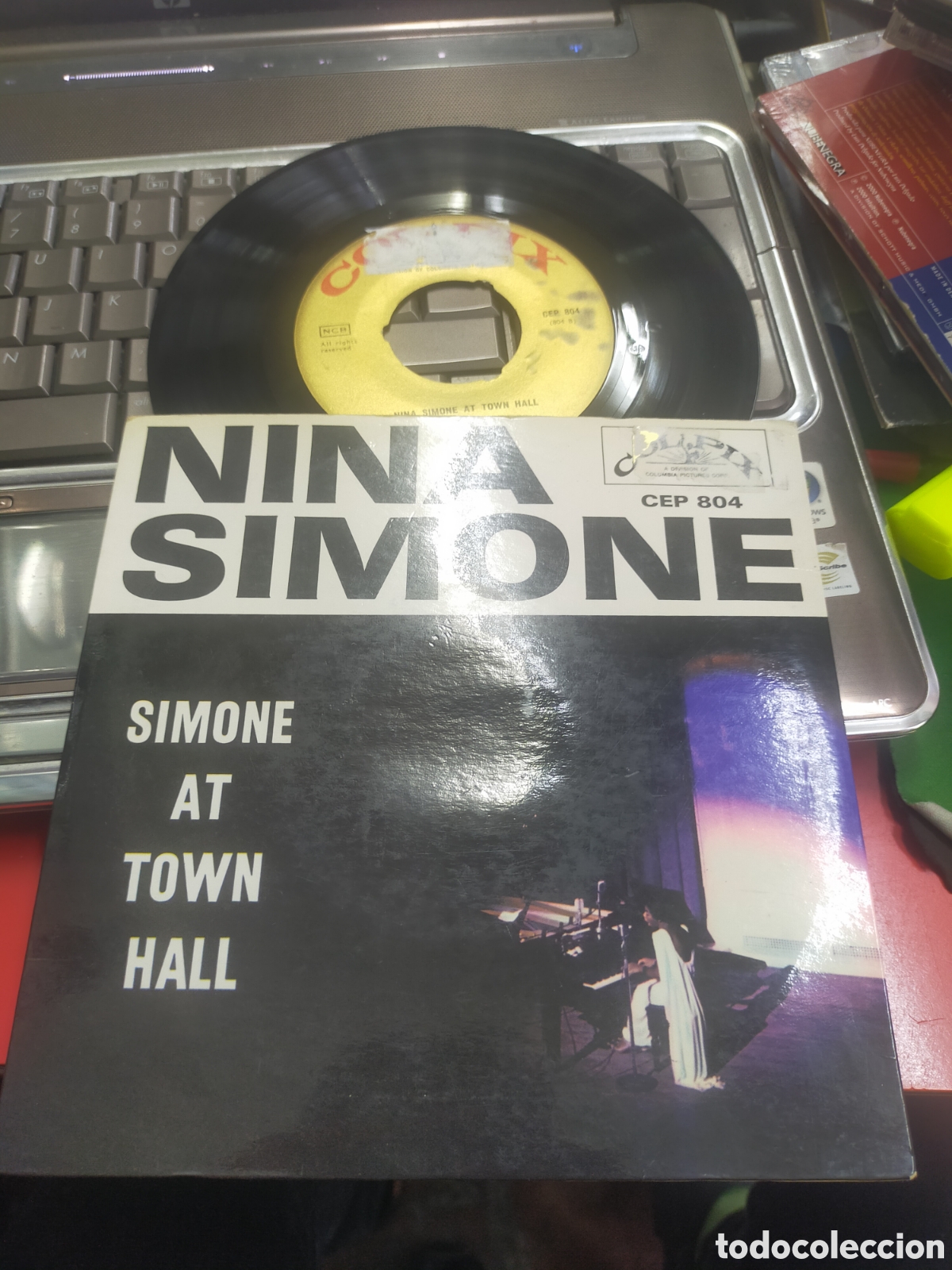 Discos de vinilo: Nina Simone ep Simone at town hall exactly like you + 3 Dinamarca 1959