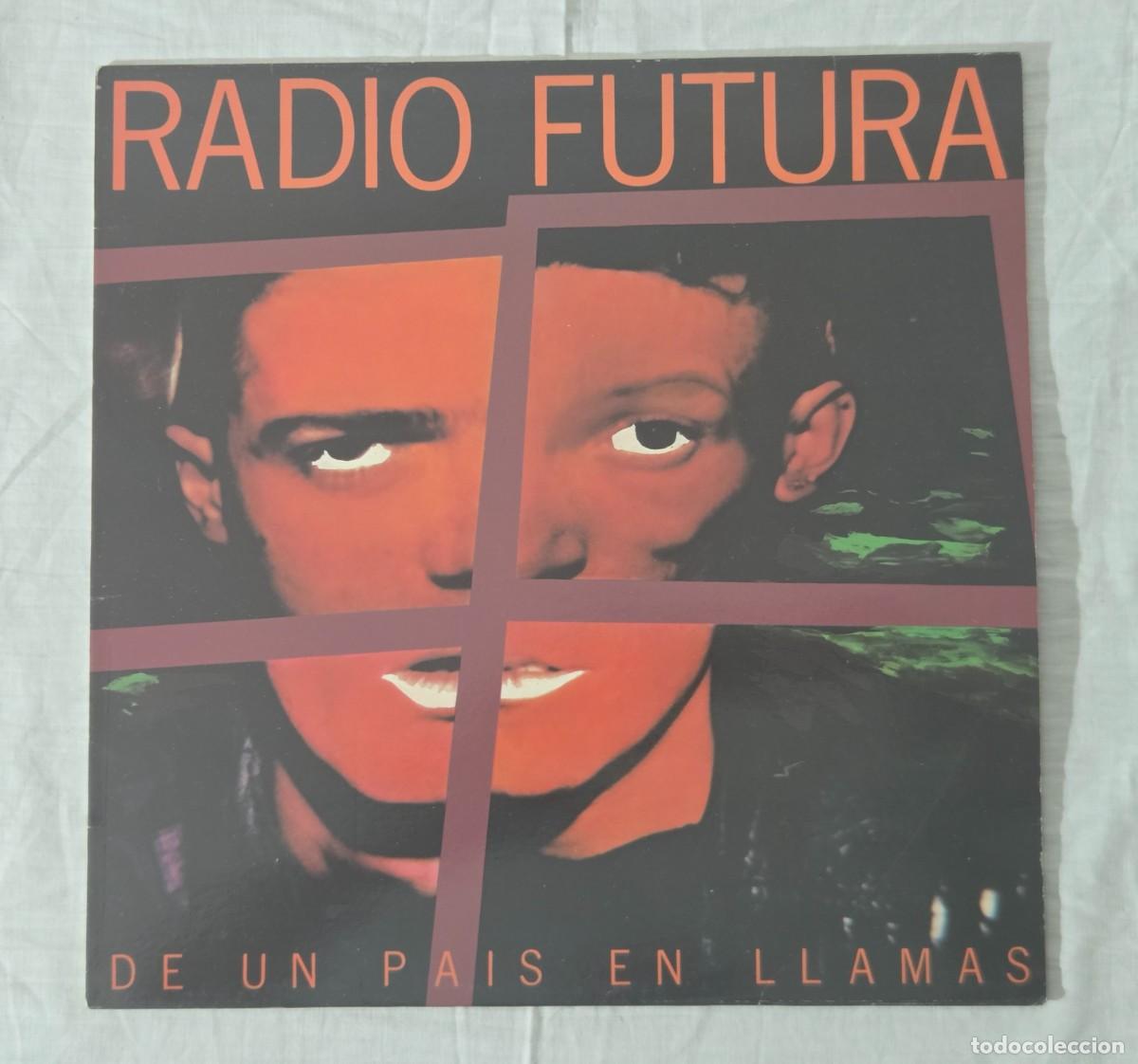 Discos de vinilo: LP Vinilo Radio Futura, De un pa&iacute;s en llamas