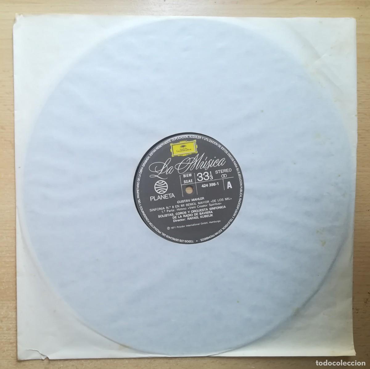 Discos de vinilo: La M&uacute;sica. Selecci&oacute;n 50. Planeta. Estuche N&ordm; 4 (Mahler, Chaikovski, Borodin, Grieg ) Box N&ordm; 4.