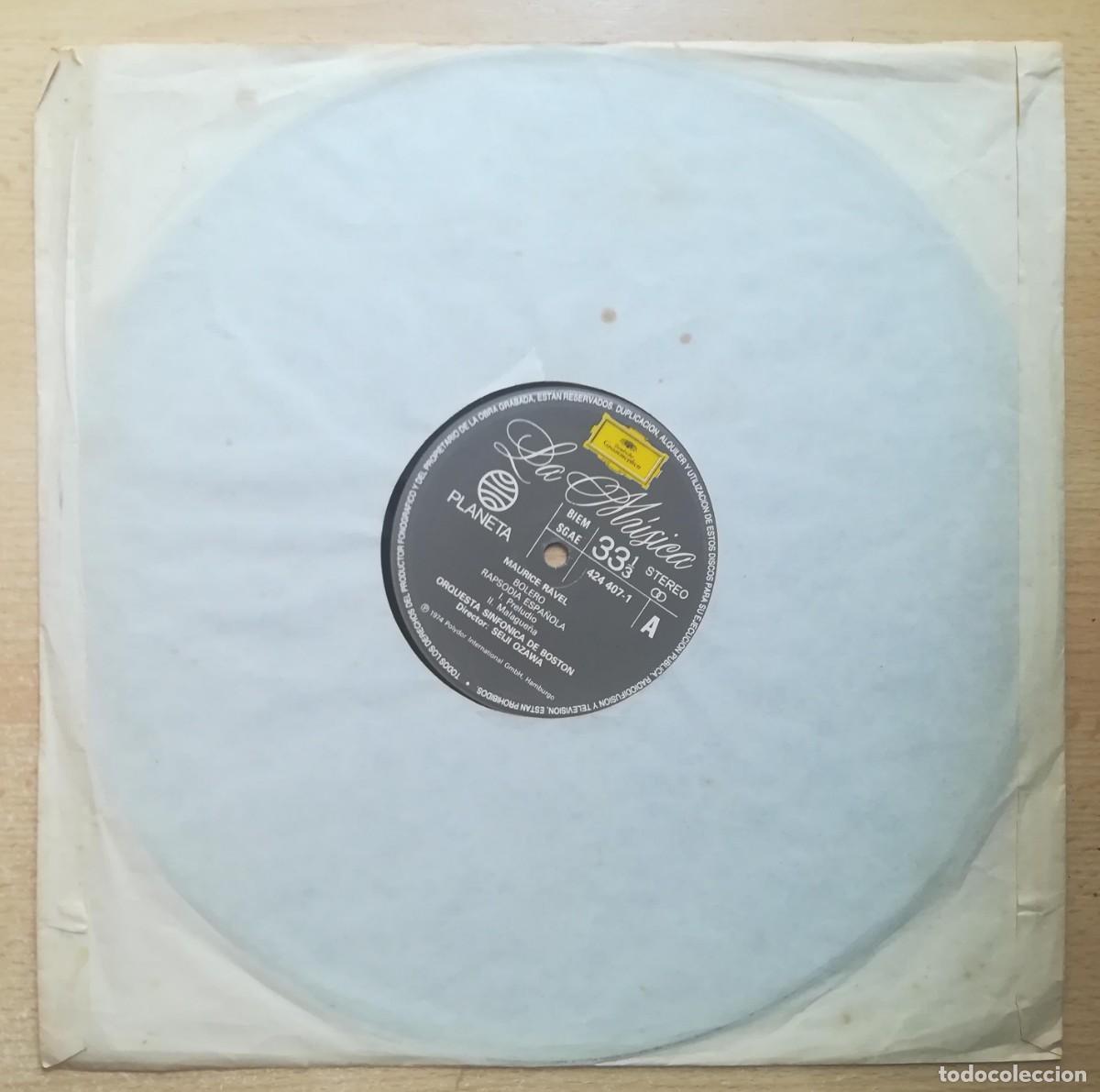 Discos de vinilo: La M&uacute;sica. Selecci&oacute;n 50. Planeta. Estuche N&ordm; 5 (Ravel, Falla, Prokofiev, Stravinsky, Strauss...)